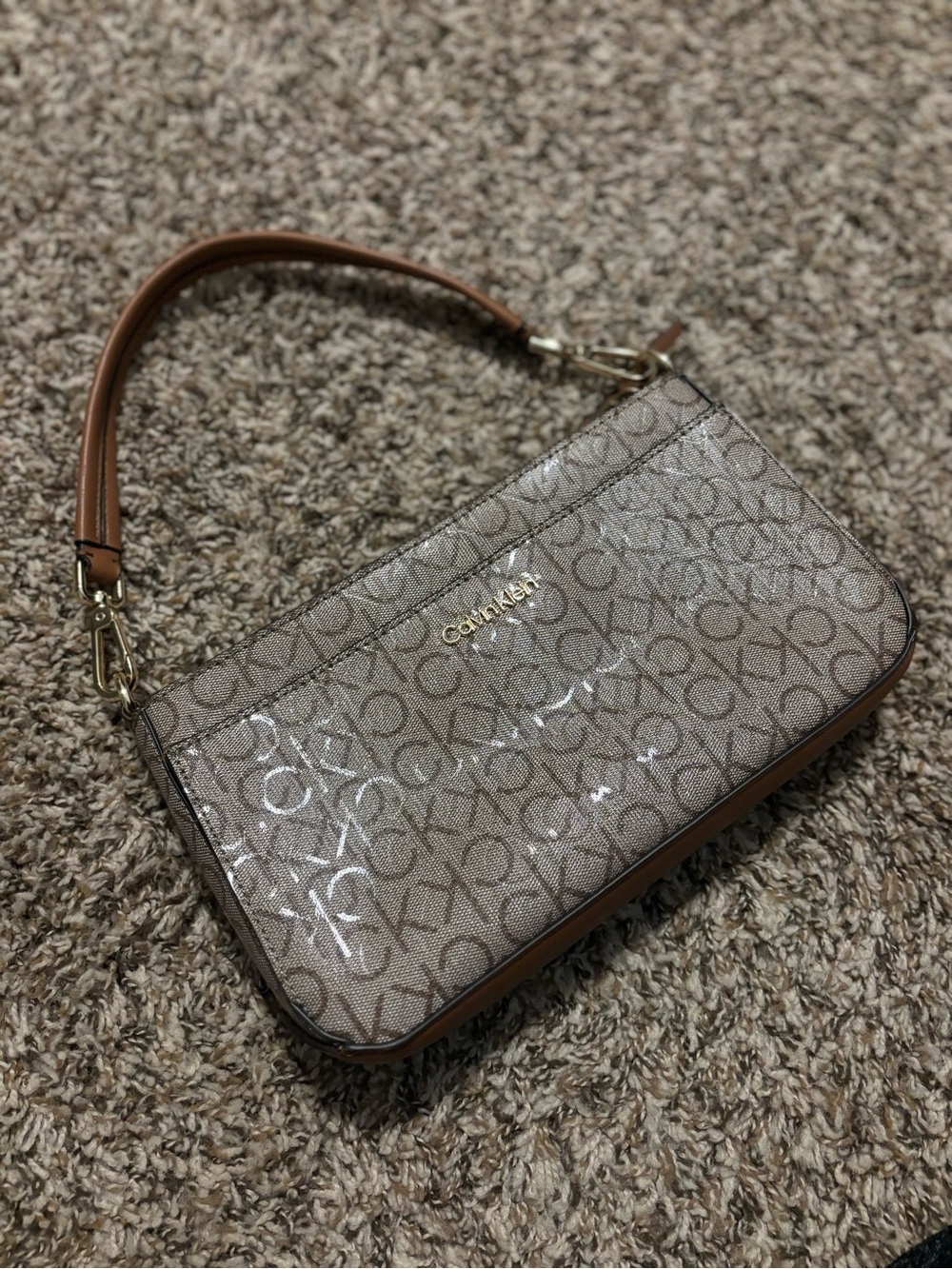 Calvin Klein Women's Lucy Triple Compartment Shoulder Bag